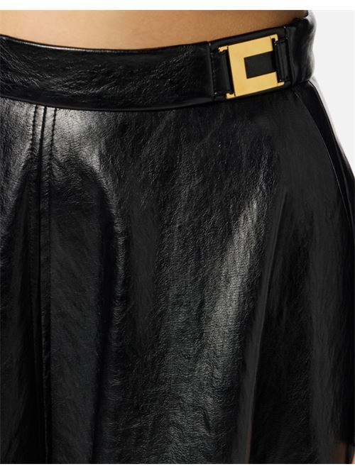 GONNA EFFETTO PELLE ELISABETTA FRANCHI | GO13656E2110 Nero